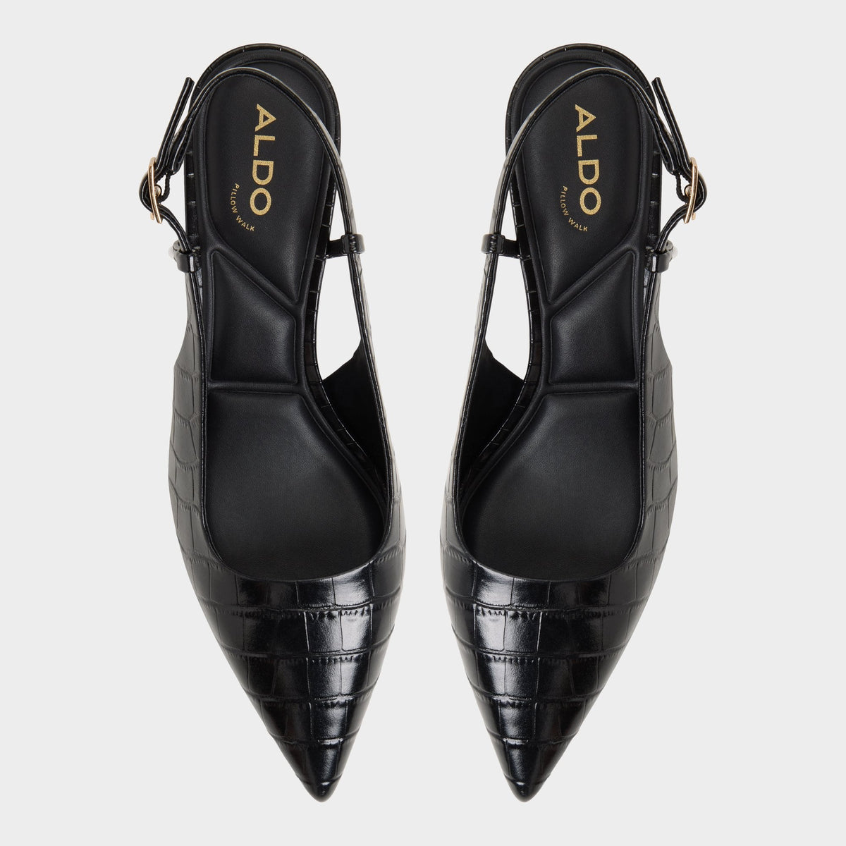 Adan in Black - Slingback heel, Kitten heel | Aldo