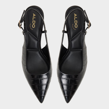 Adan in Black - Slingback heel, Kitten heel | Aldo