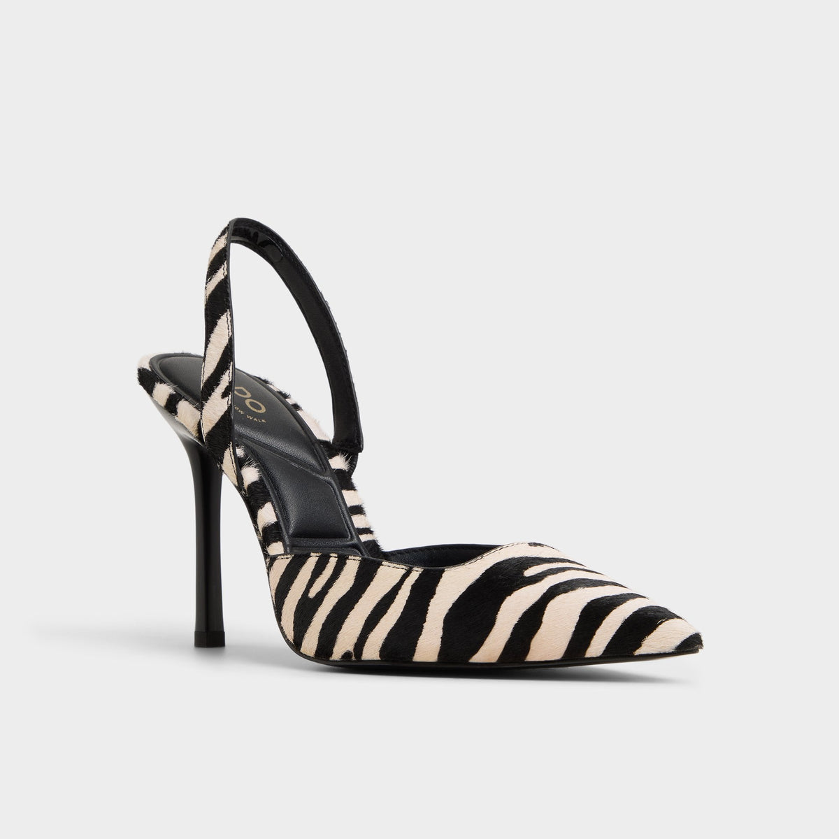 Berolden White/Black Women's Animal Prints - Slingback heel | Aldo