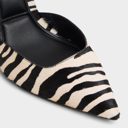 Berolden White/Black Women's Animal Prints - Slingback heel | Aldo