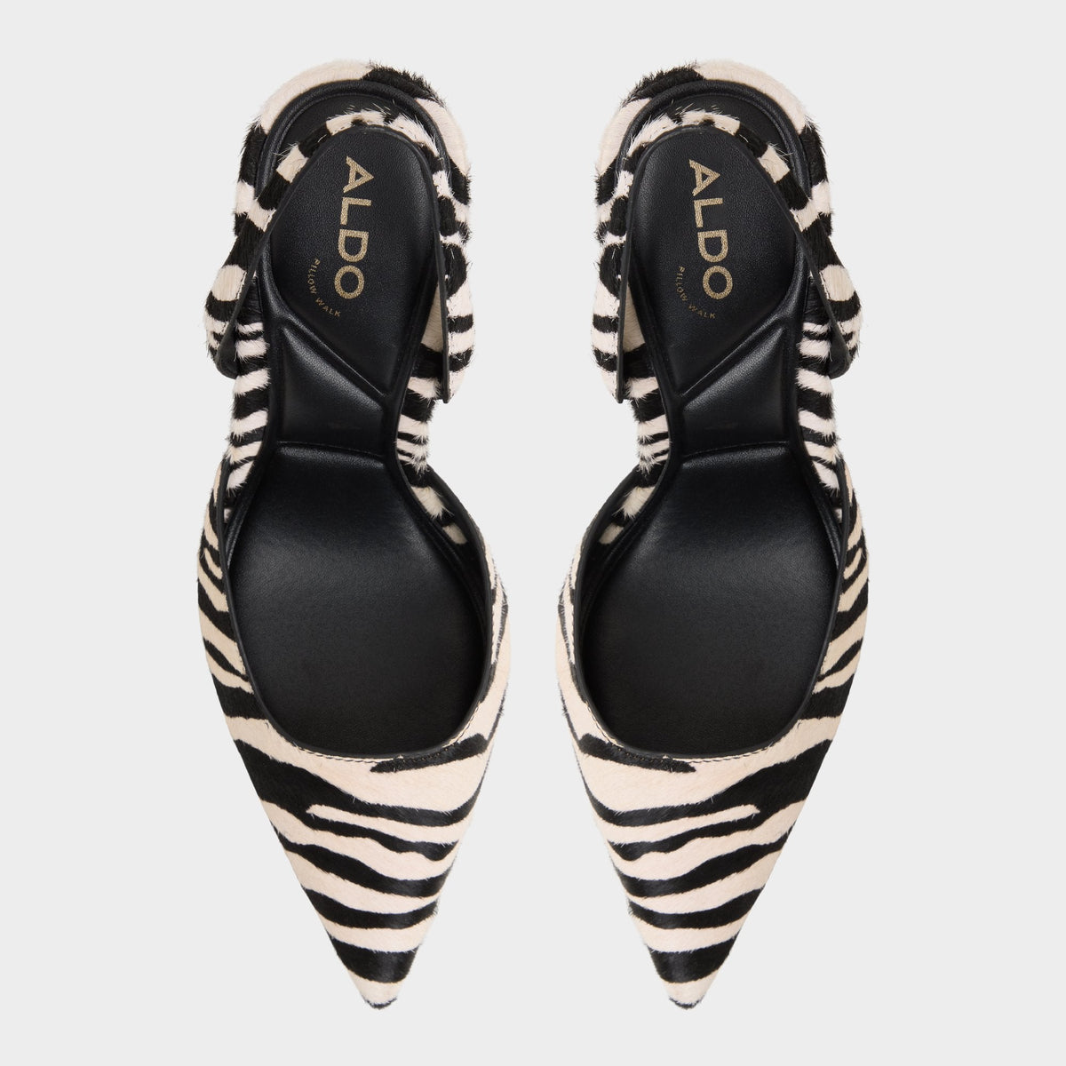Berolden White/Black Women's Animal Prints - Slingback heel | Aldo