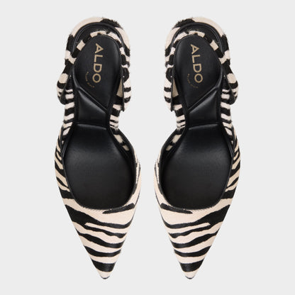 Berolden White/Black Women's Animal Prints - Slingback heel | Aldo