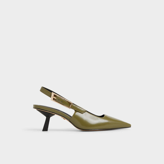 Nealie in Khaki 14139074 - Slingback heel, Kitten heel | Aldo