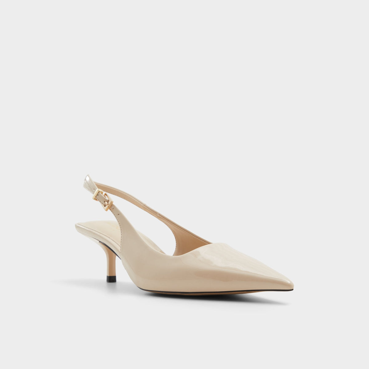 Josita Medium Beige Women's Kitten heels - Slingback heel, Kitten heel | Aldo