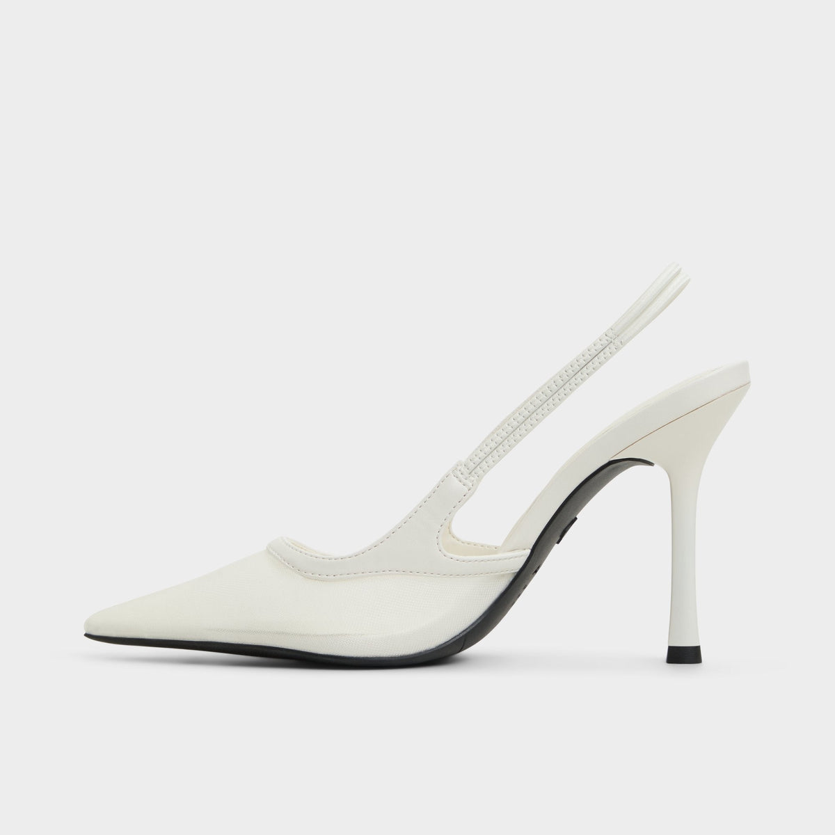 Evania White Women's Slingbacks - Slingback heel | Aldo