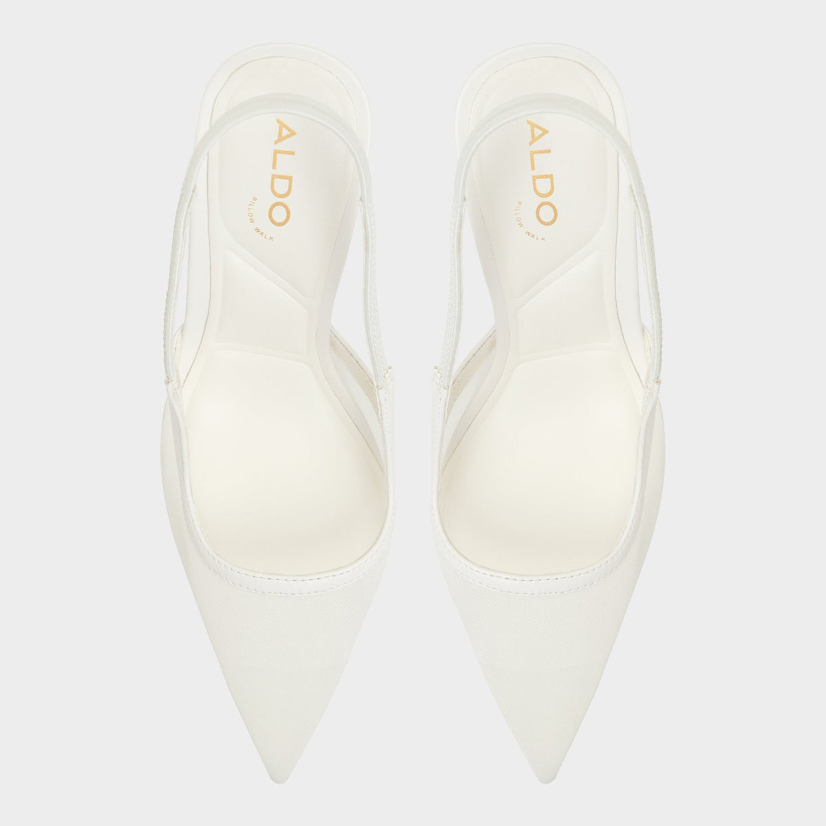 Evania White Women's Slingbacks - Slingback heel | Aldo