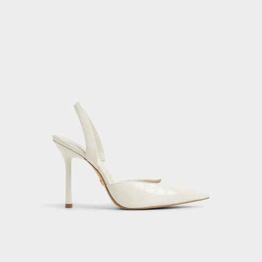 Berolden Other White Women's Slingbacks - Slingback heel, Stiletto heel | Aldo