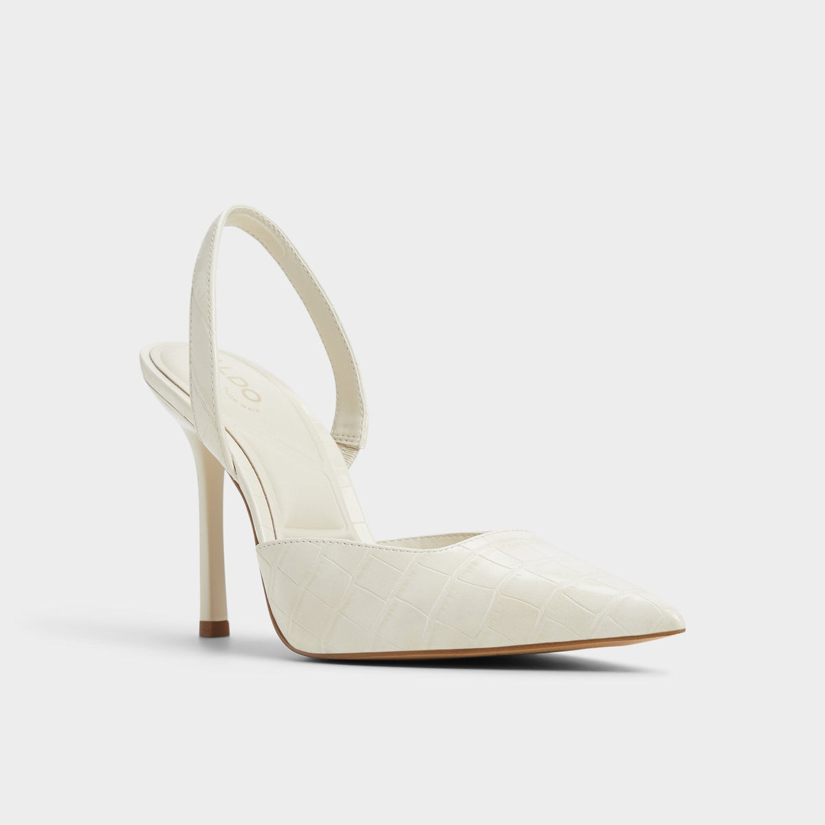 Berolden Other White Women's Slingbacks - Slingback heel, Stiletto heel | Aldo