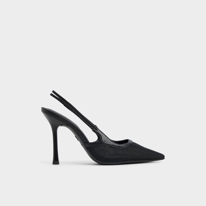 Evania Black Women's Slingbacks - Slingback heel | Aldo