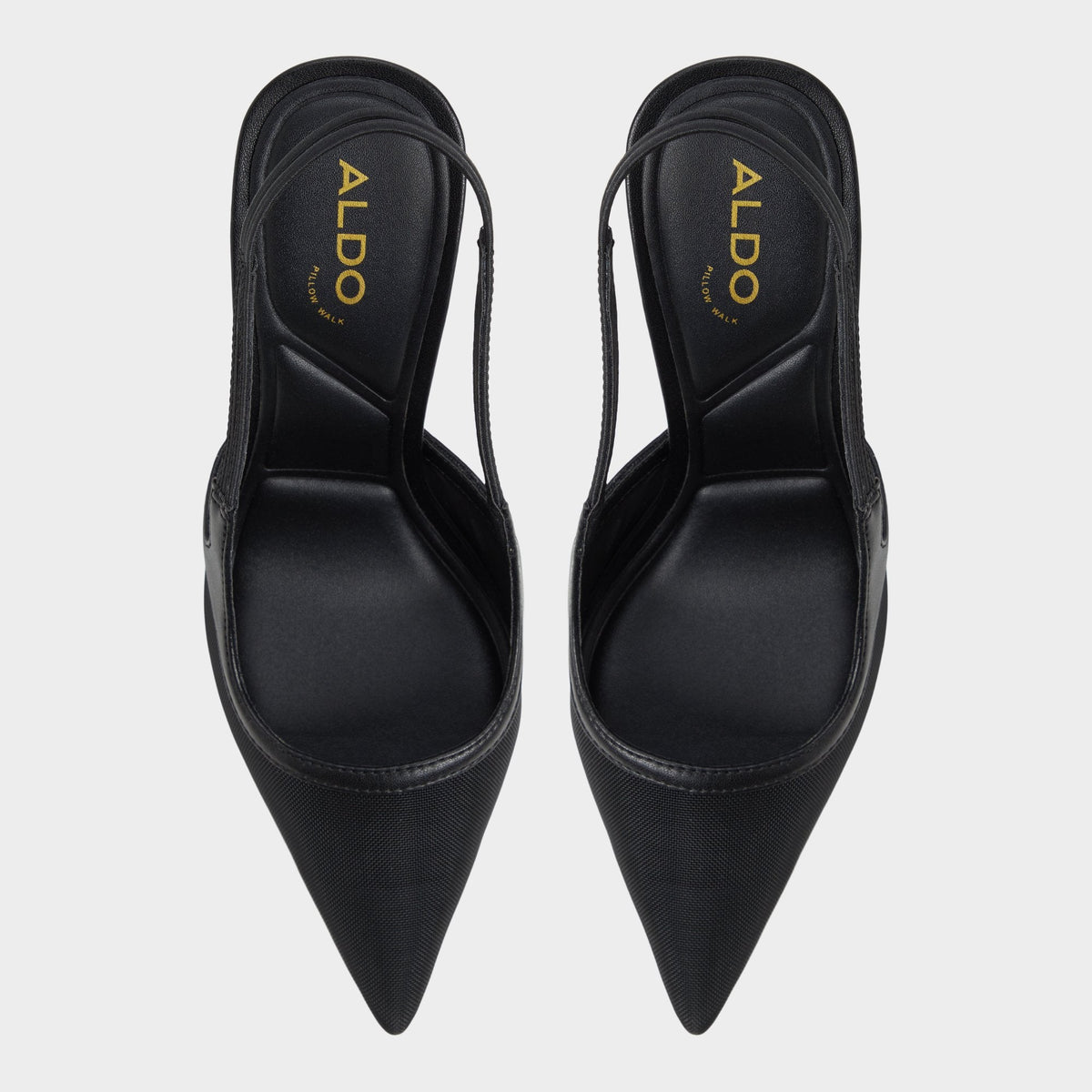 Evania Black Women's Slingbacks - Slingback heel | Aldo