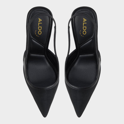 Evania Black Women's Slingbacks - Slingback heel | Aldo