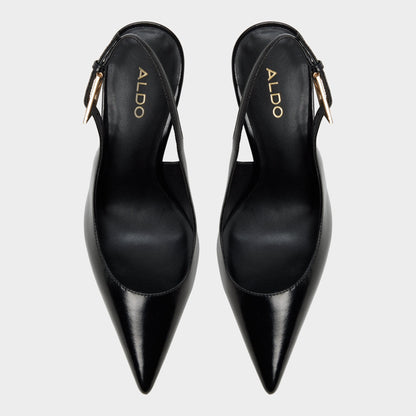 Syliaa in Open Black - Slingback heel | Aldo