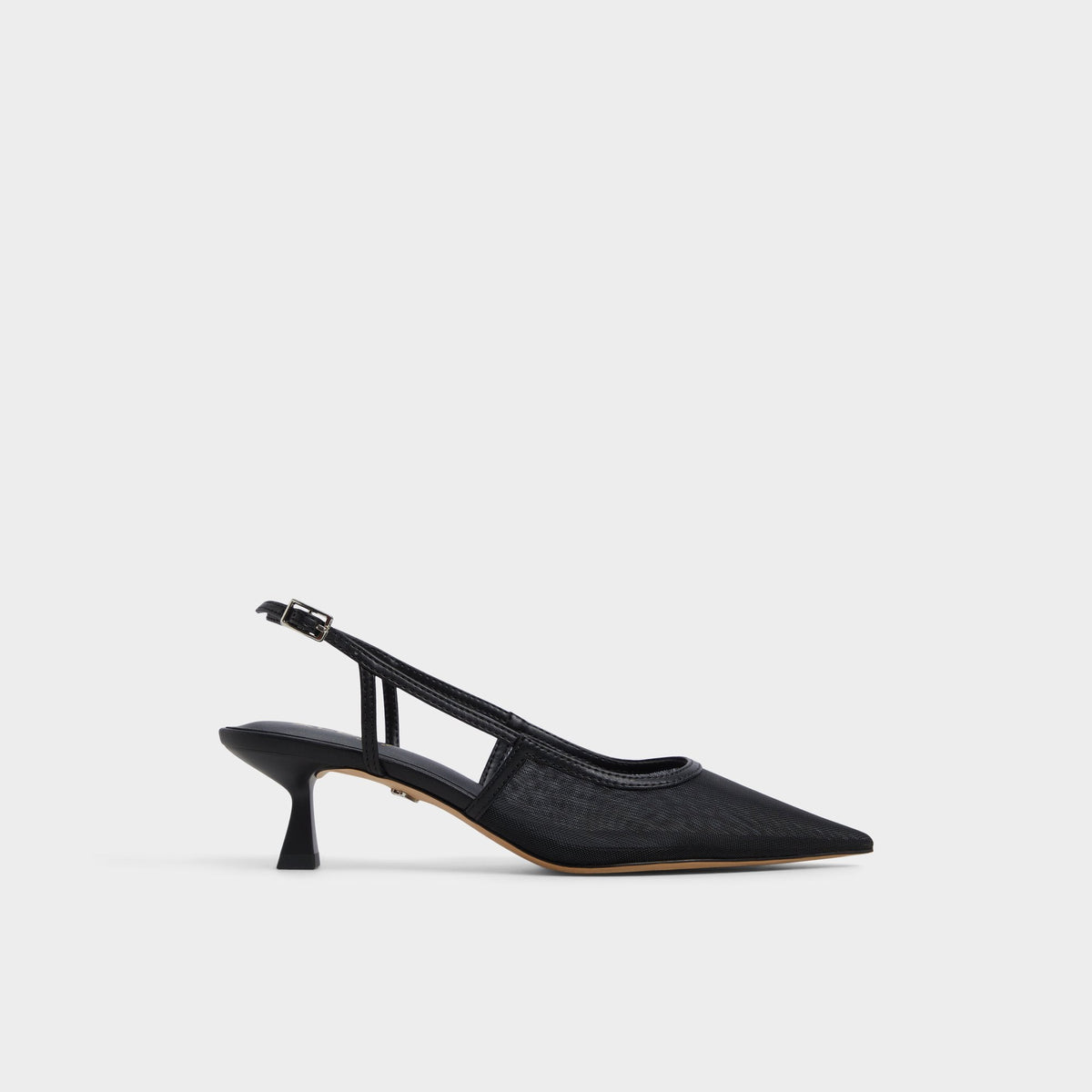 Maxina Black Women's Kitten heels - Slingback heel, Kitten heel | Aldo