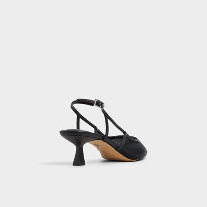 Maxina Black Women's Kitten heels - Slingback heel, Kitten heel | Aldo