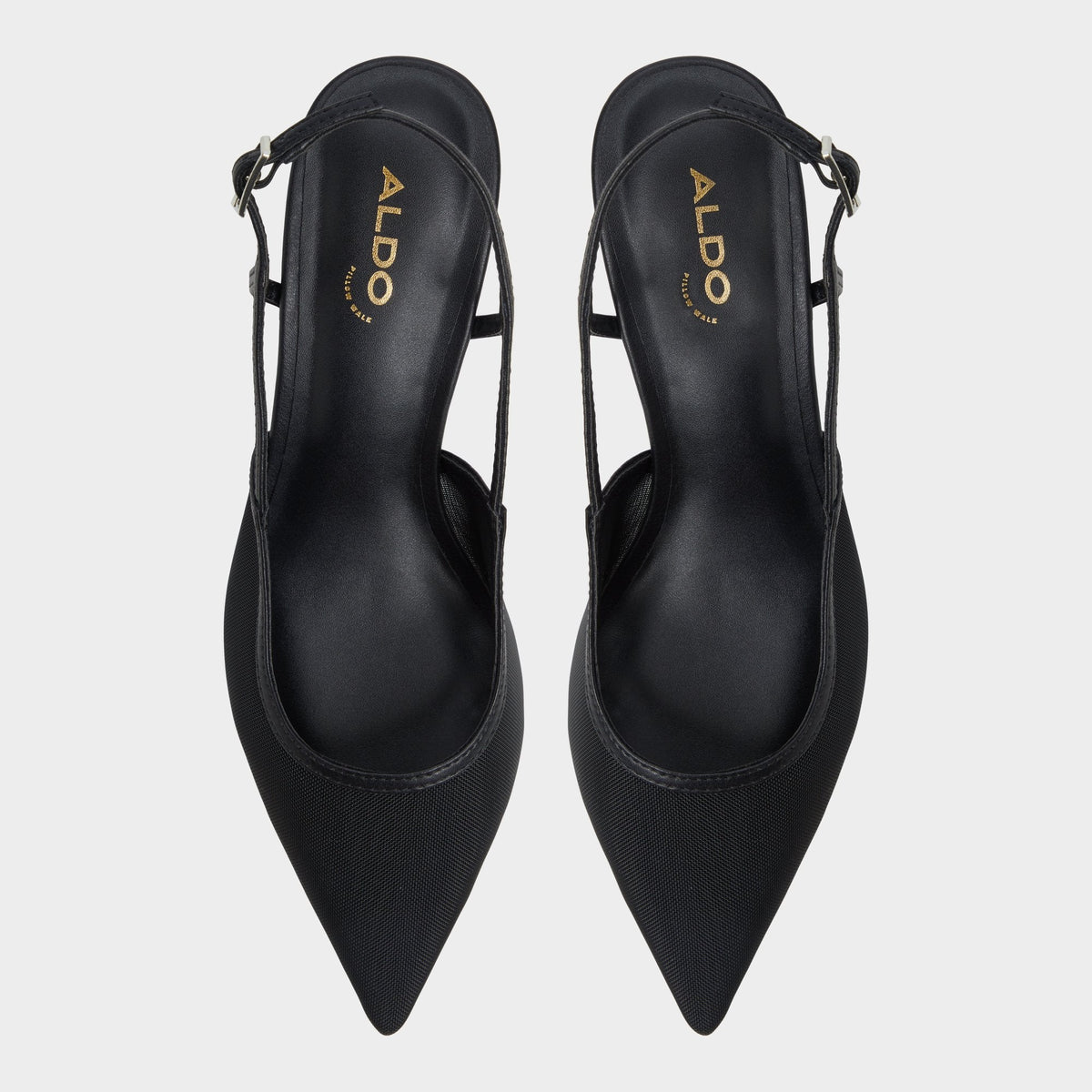 Maxina Black Women's Kitten heels - Slingback heel, Kitten heel | Aldo