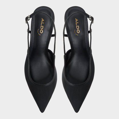 Maxina Black Women's Kitten heels - Slingback heel, Kitten heel | Aldo