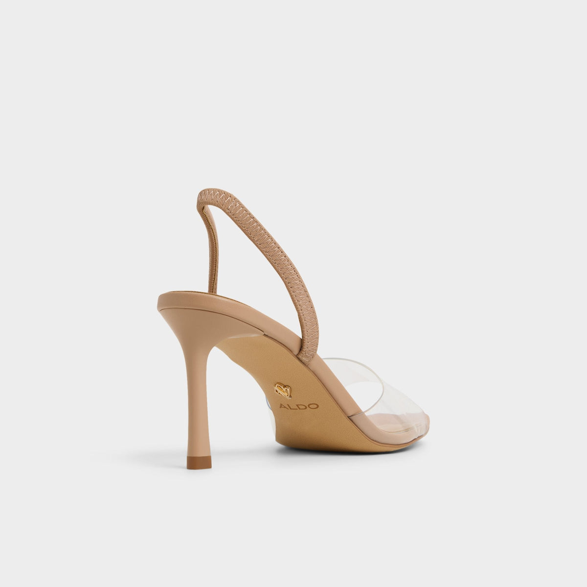 Andyana Beige Women's Strappy sandals - Slingback heeled sandal, Stiletto heel | Aldo