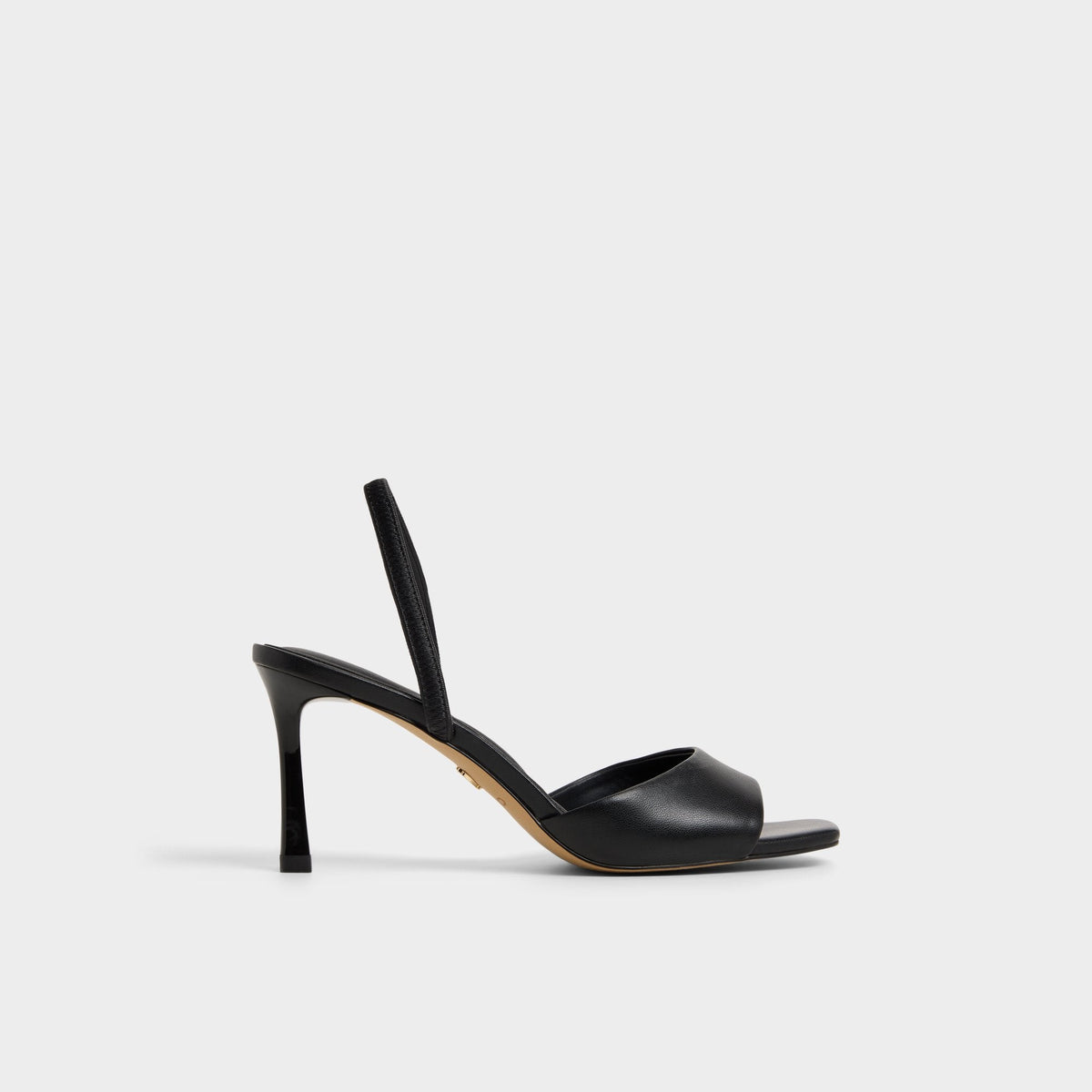 Andya Black Women's Strappy sandals - Slingback heeled sandal, Stiletto heel | Aldo