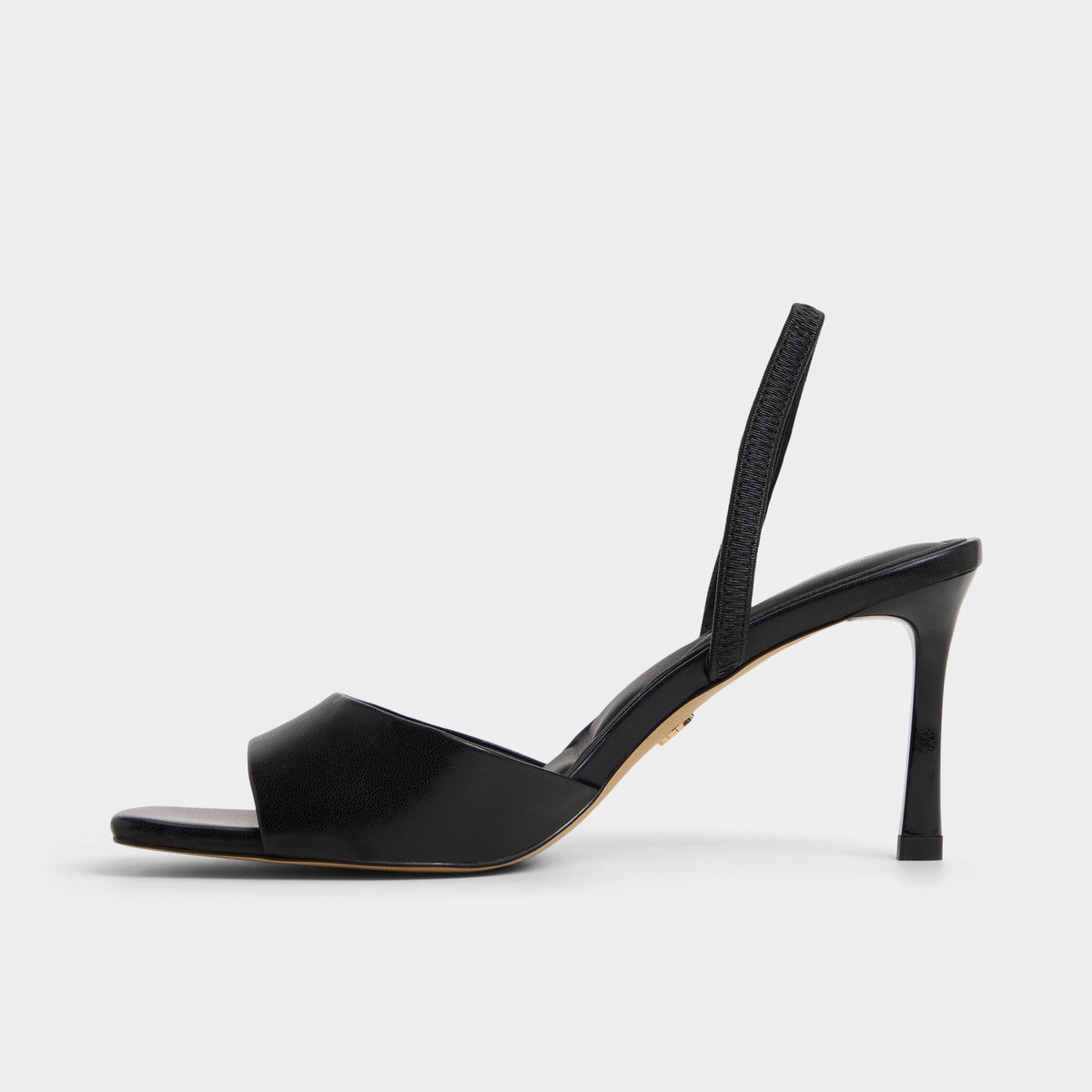 Andya Black Women's Strappy sandals - Slingback heeled sandal, Stiletto heel | Aldo