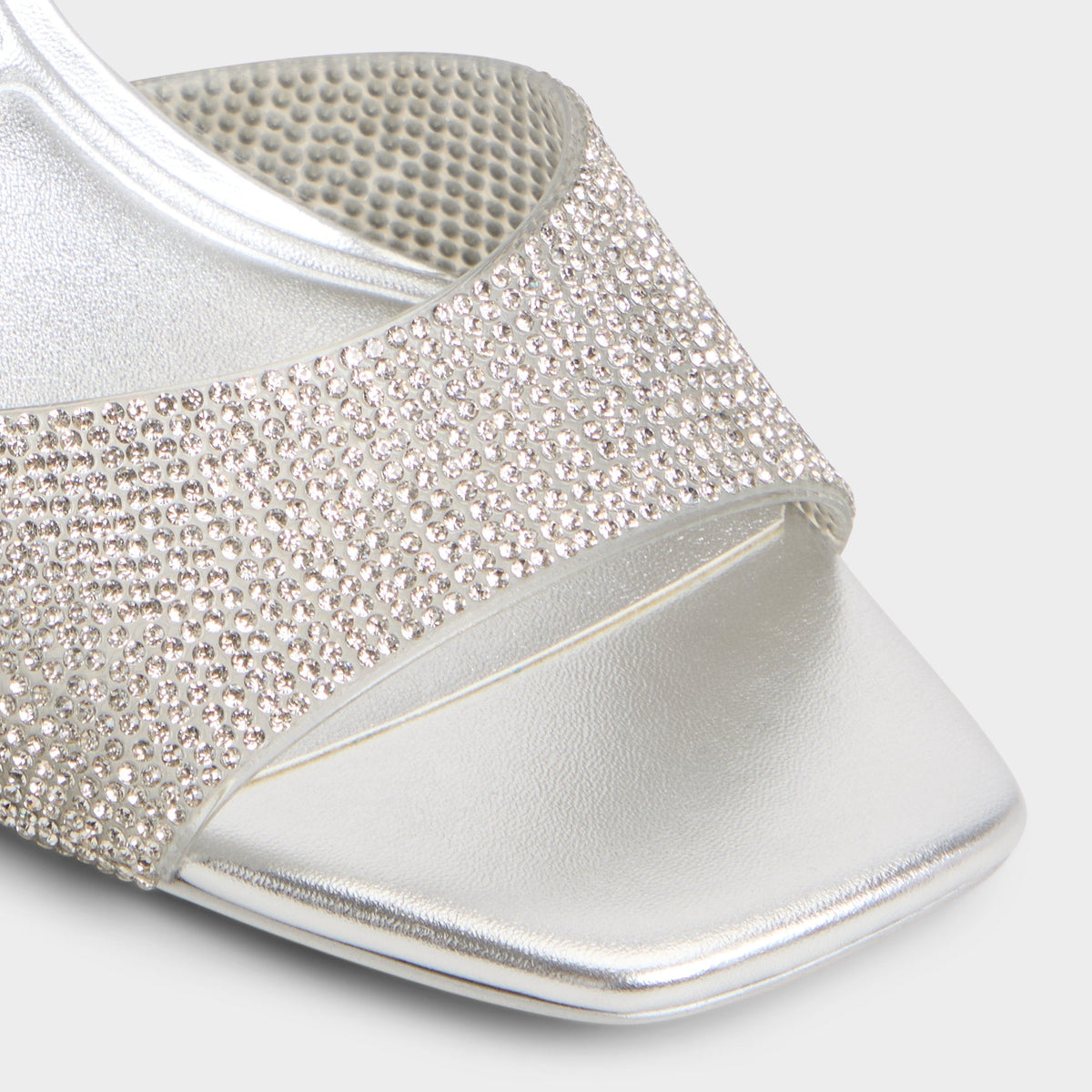 Andyana Silver Women's Strappy sandals - Slingback heeled sandal, Stiletto heel | Aldo