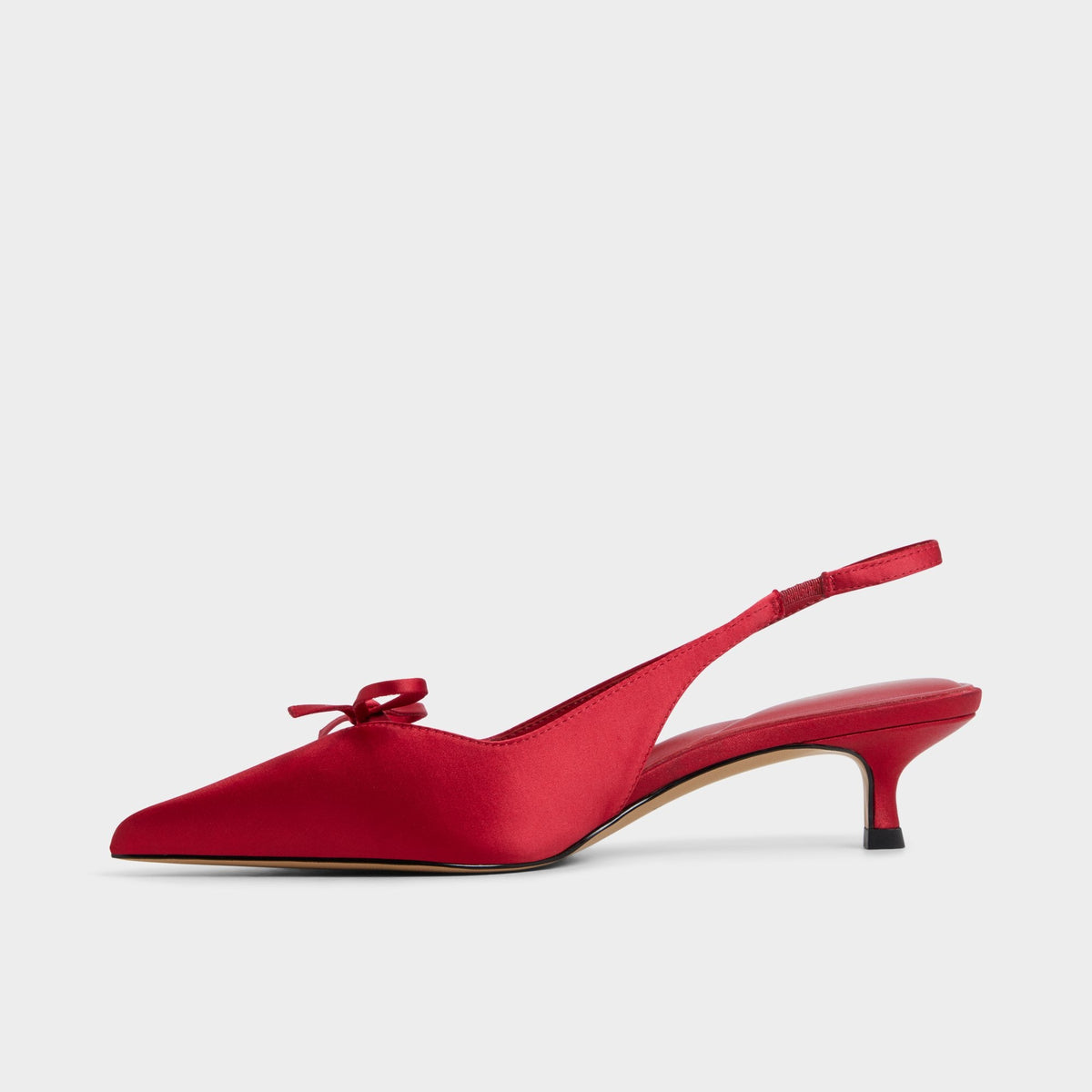 Azizza in Dark Red - Slingback heel, Kitten heel | Aldo