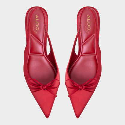 Azizza in Dark Red - Slingback heel, Kitten heel | Aldo