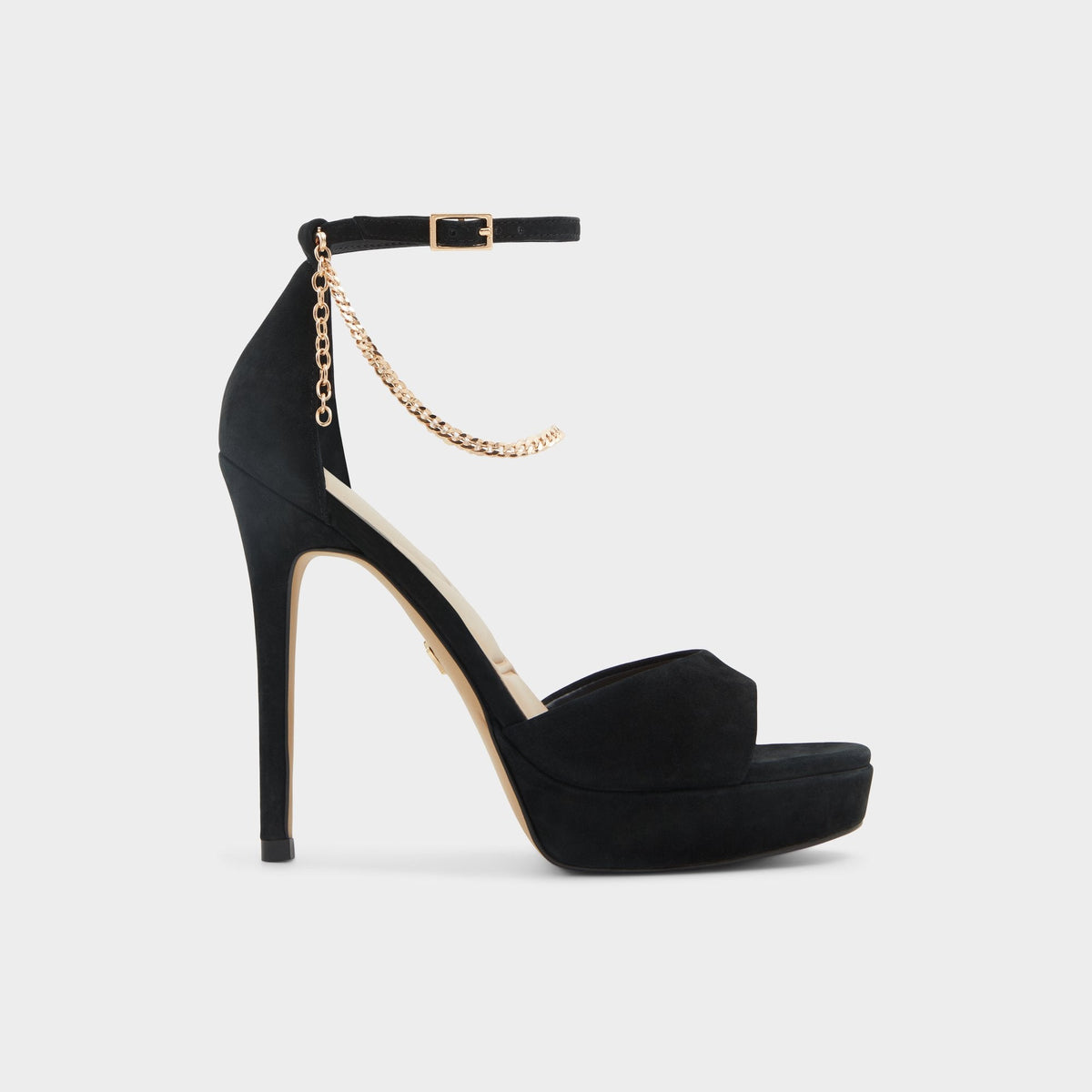 Afumeth Black Overflow Women's Platform sandals - Strappy heeled sandal, Stiletto platform | Aldo