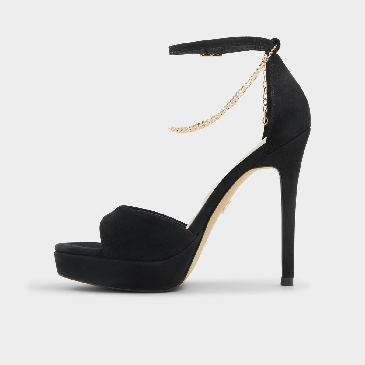 Afumeth Black Overflow Women's Platform sandals - Strappy heeled sandal, Stiletto platform | Aldo