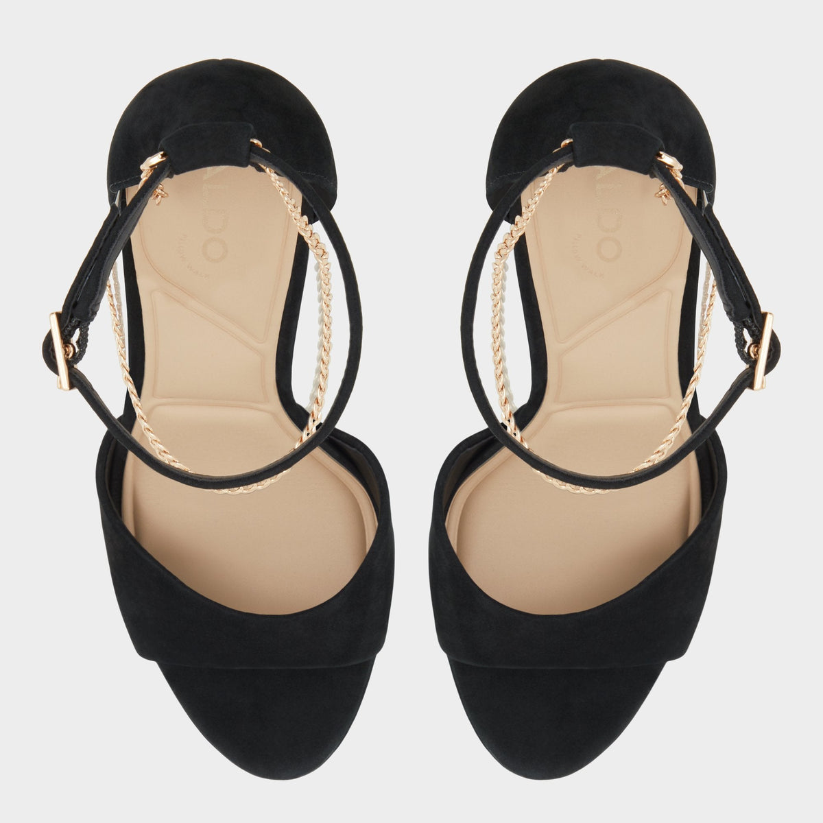 Afumeth Black Overflow Women's Platform sandals - Strappy heeled sandal, Stiletto platform | Aldo