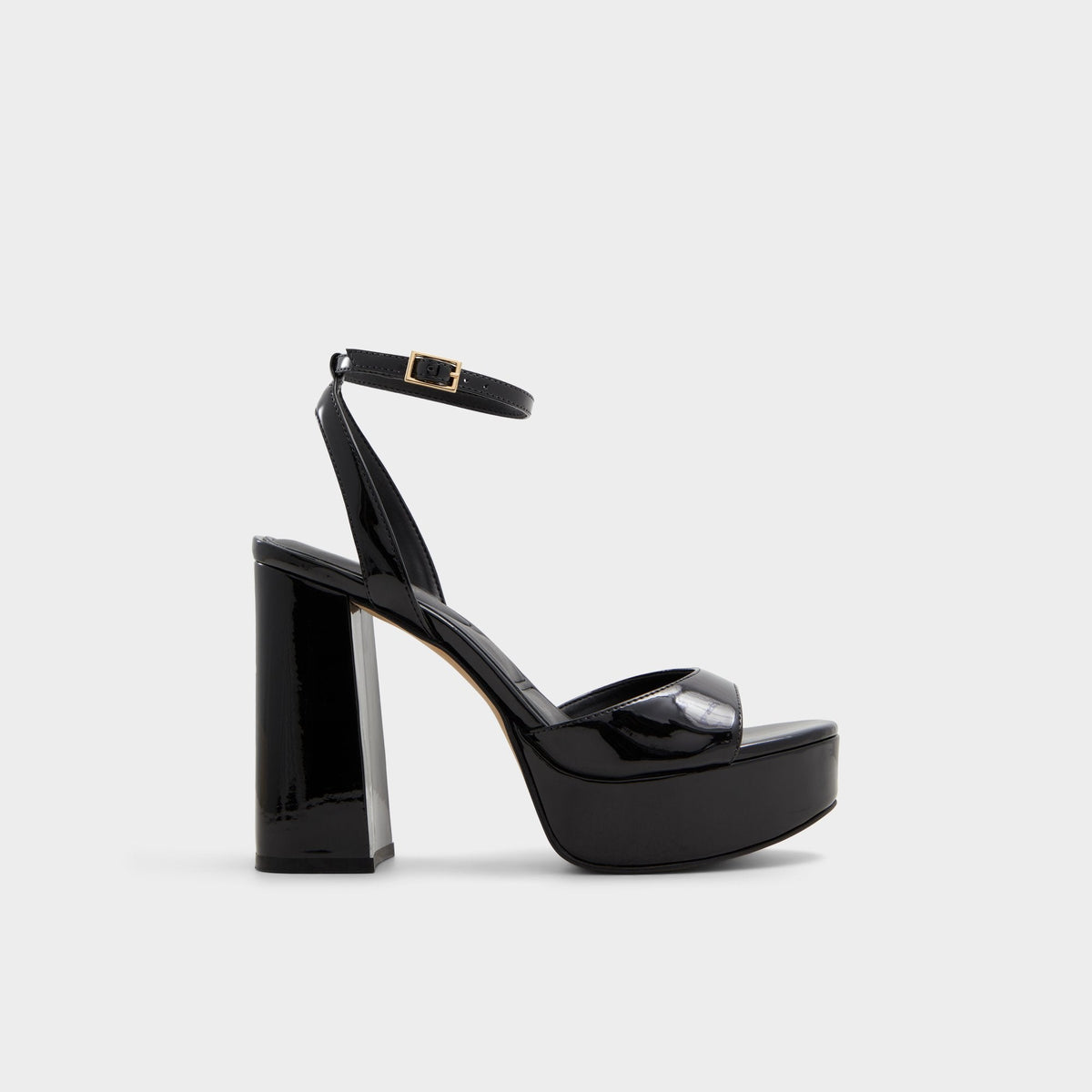 Valoria Black Women's Platform sandals - Strappy heeled sandal, Platform | Aldo