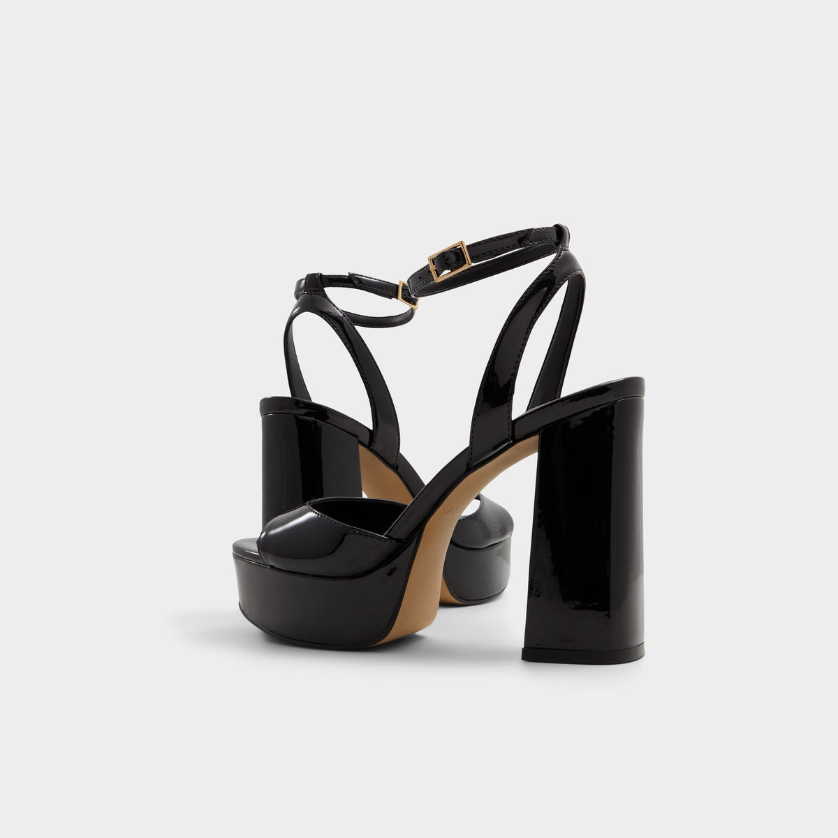 Valoria Black Women's Platform sandals - Strappy heeled sandal, Platform | Aldo
