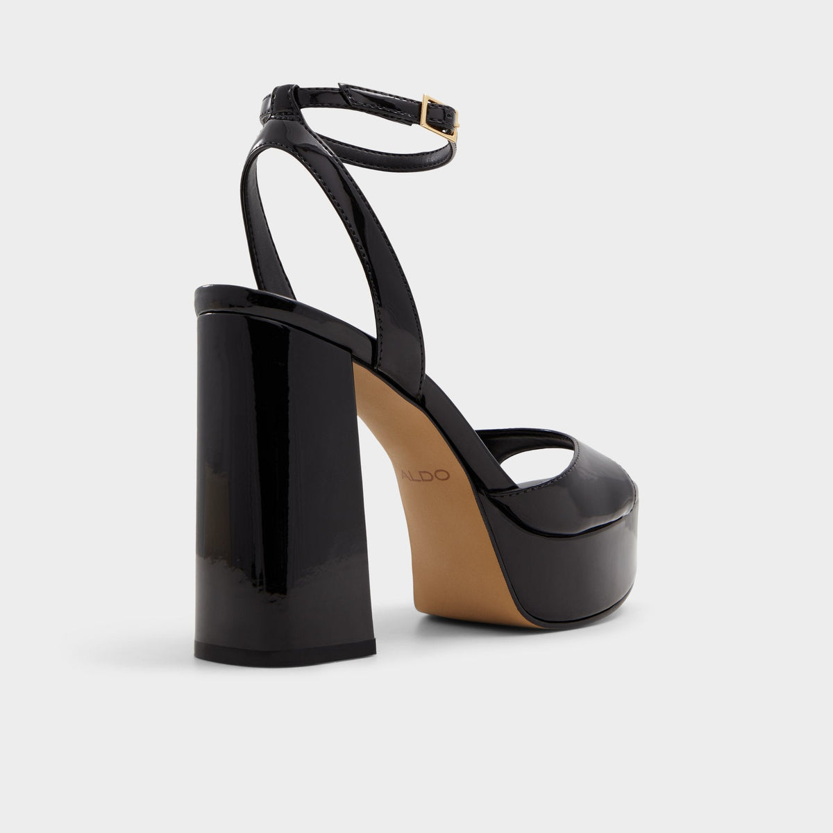 Valoria Black Women's Platform sandals - Strappy heeled sandal, Platform | Aldo