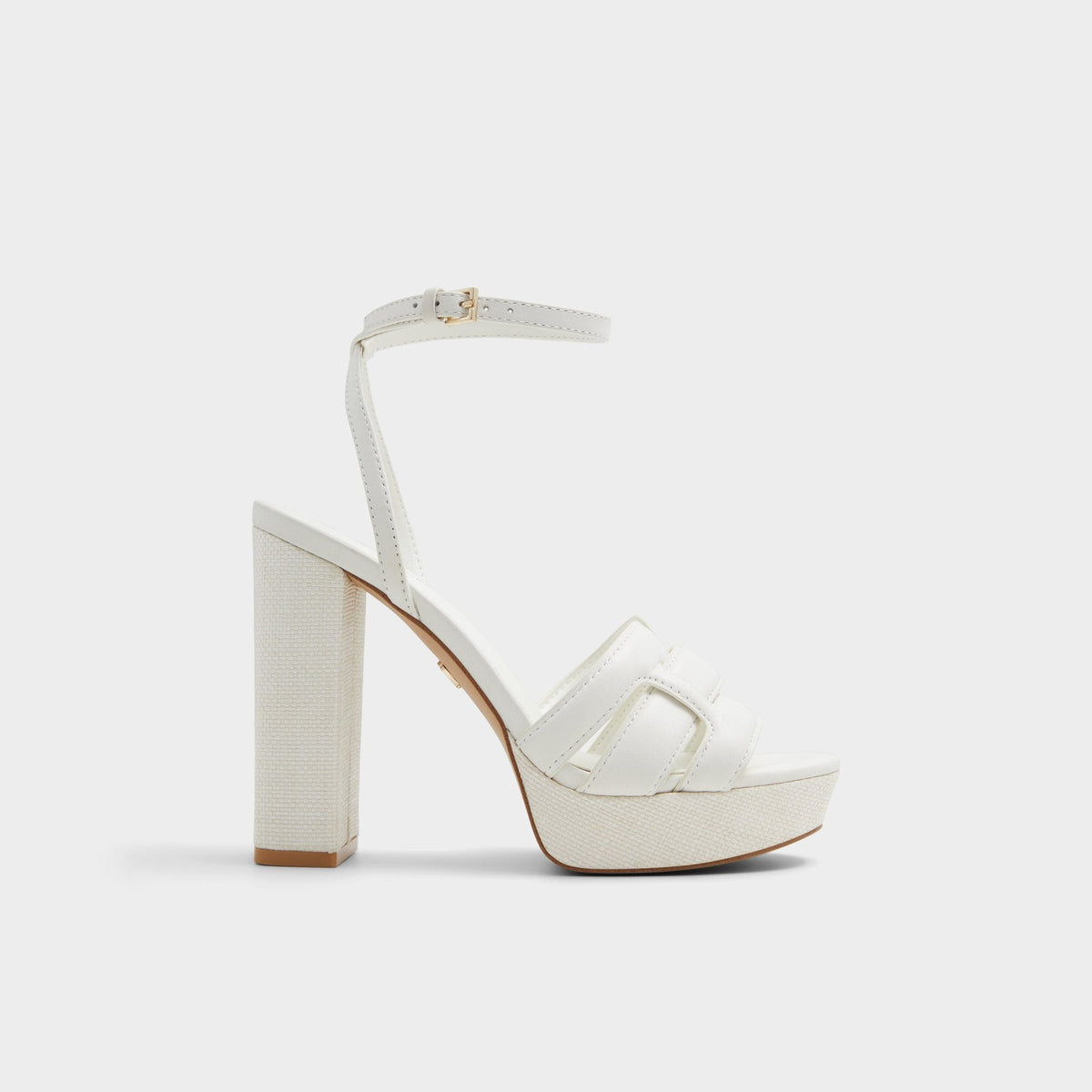 Valaberel Open White Women's Platform sandals - Strappy heeled sandal, Platform | Aldo