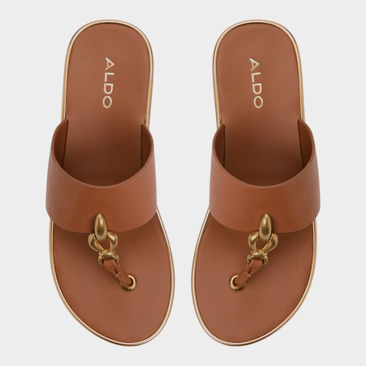 Penelopy Medium Brown Women's Platform sandals - Wedge sandal, Wedge heel | Aldo