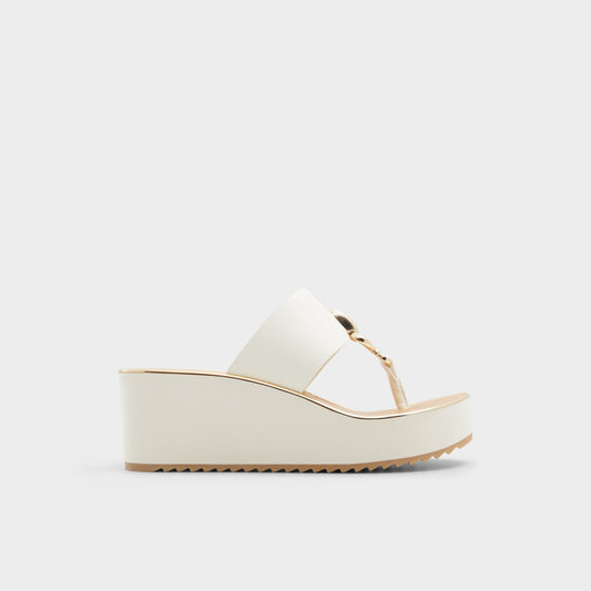 Penelopy White Women's Wedges - Wedge sandal, Wedge heel | Aldo