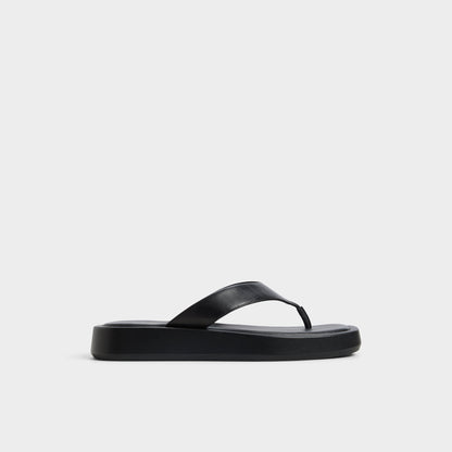 Grettle Black Women's Flats - Flip flop, Flatform | Aldo