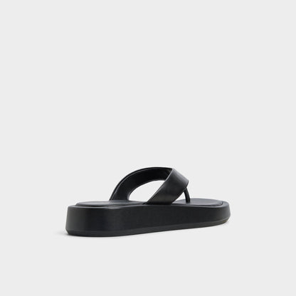 Grettle Black Women's Flats - Flip flop, Flatform | Aldo