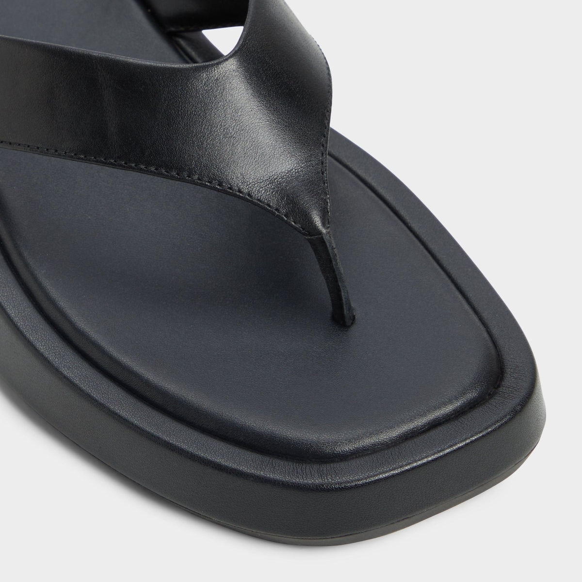 Grettle Black Women's Flats - Flip flop, Flatform | Aldo