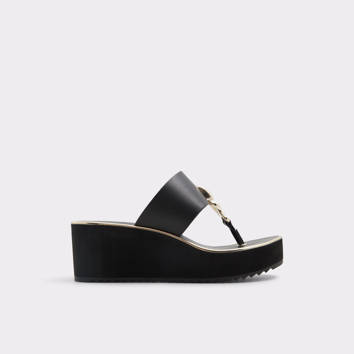 Penelopy Black Women's Wedges - Wedge sandal, Wedge heel | Aldo