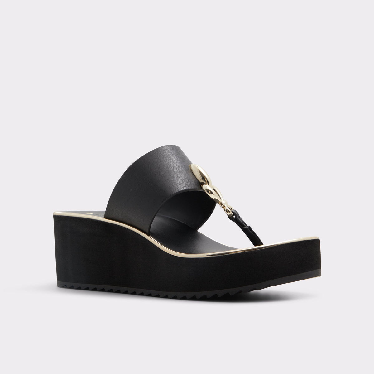 Penelopy Black Women's Wedges - Wedge sandal, Wedge heel | Aldo