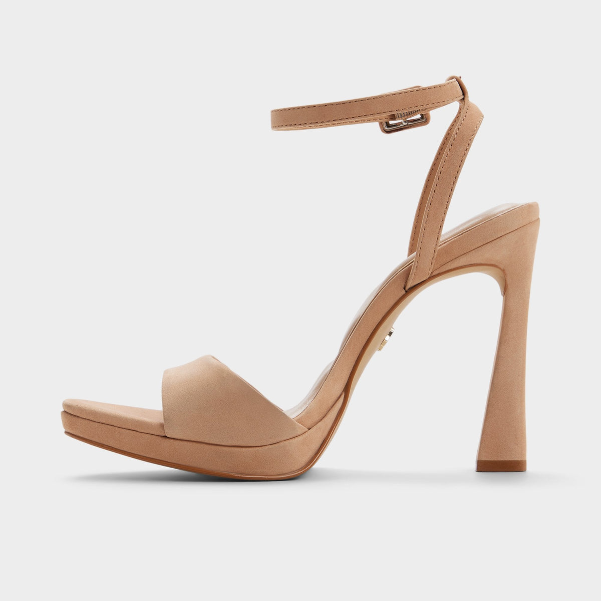 Ivette in Medium Beige - Strappy heeled sandal, Platform | Aldo