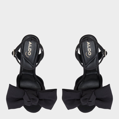 Luscious in Black 14154112 - Strappy heeled sandal, Platform | Aldo