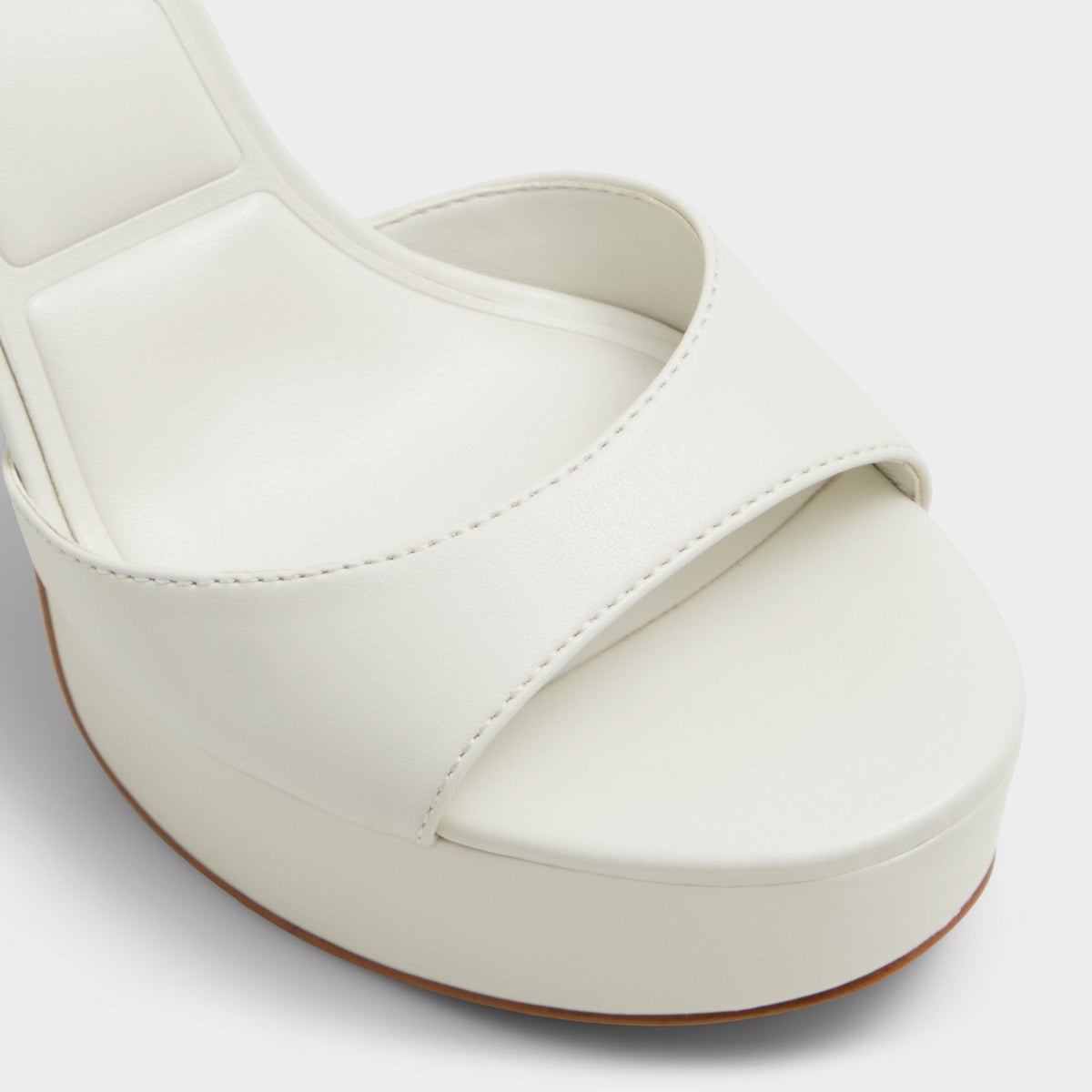 Valoria White Women's Platform sandals - Strappy heeled sandal | Aldo