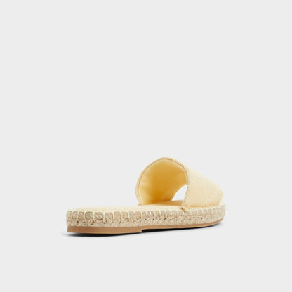 Erireni Dark Yellow Women's Platform sandals - Slide sandal | Aldo