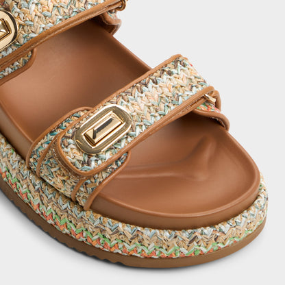 Sunhaven Bright Multi Women's Platform sandals - Footbed sandal | Aldo