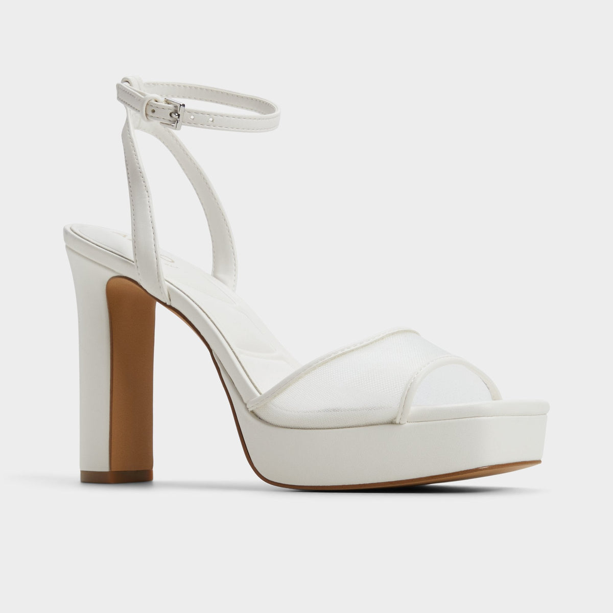 Chicglimmer Other White Women's Platform sandals - Strappy heeled sandal, Block heel | Aldo