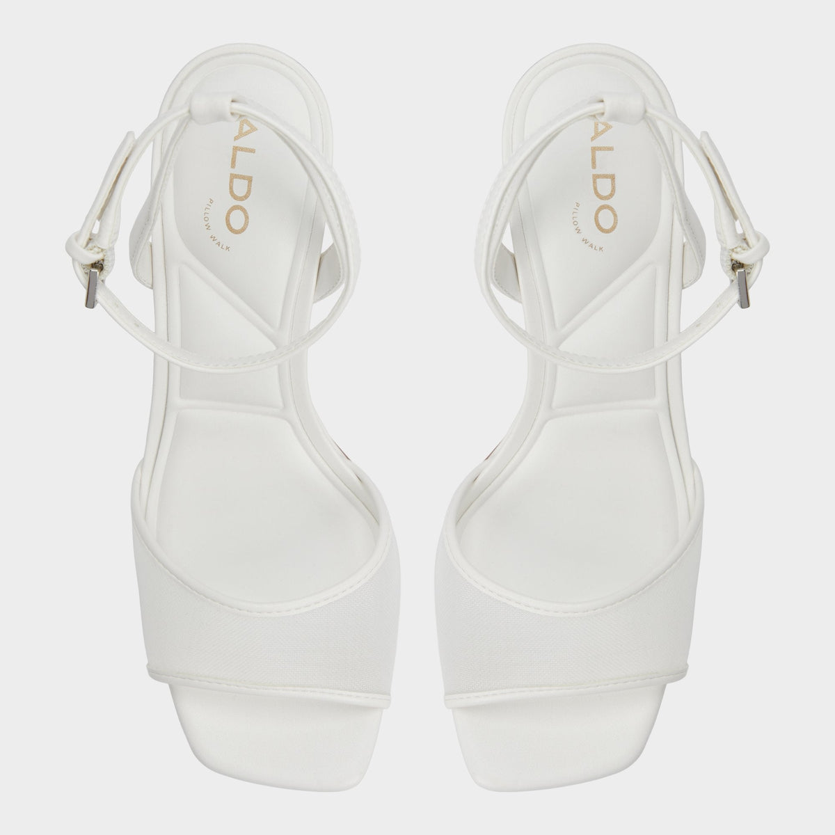 Chicglimmer Other White Women's Platform sandals - Strappy heeled sandal, Block heel | Aldo