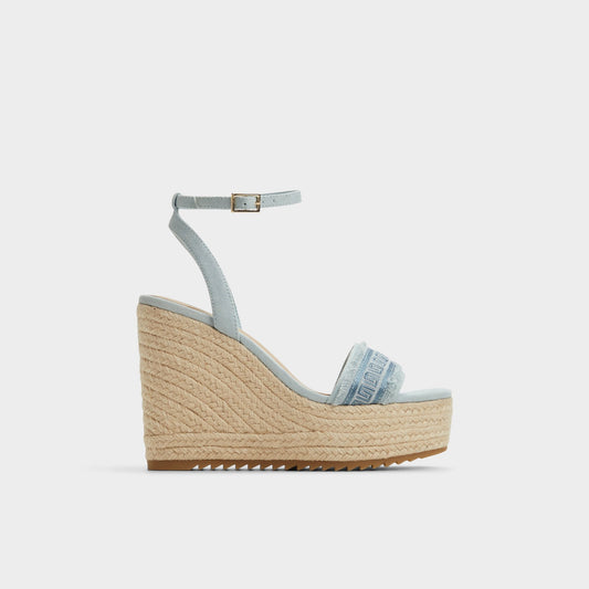 Aberitram Denim Women's Platform sandals - Wedge sandal | Aldo