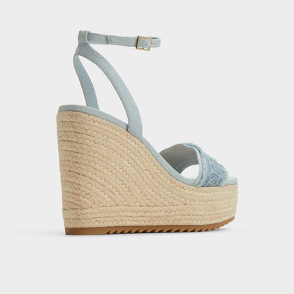 Aberitram Denim Women's Platform sandals - Wedge sandal | Aldo