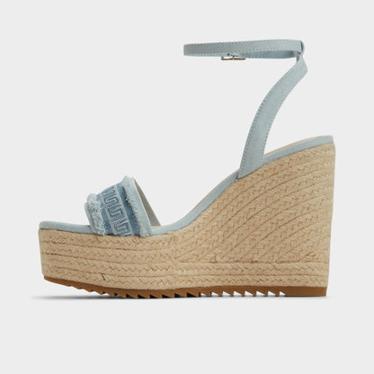 Aberitram Denim Women's Platform sandals - Wedge sandal | Aldo